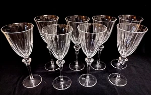 Cristal D’Arques-Durand Paris  DAMANTIS 8½" Water Glasse(s) - Picture 1 of 4