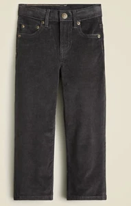 NWT Boys size 5 Gray Crewcuts Adjustable Waist Corduroy Pants sealed in bag - Picture 1 of 6
