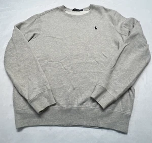 Vintage Polo Ralph Lauren Crewneck Sweatshirt Adult Size M Gray 90s Y2K - Picture 1 of 13