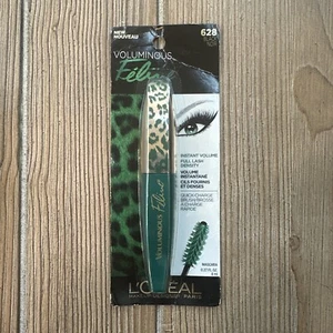 L'Oreal Paris Voluminous Feline Washable Mascara 628 Black Noir **Sealed** - Picture 1 of 2