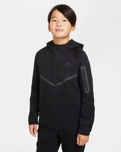 NWT Nike Kids Hoodie Tech Cotton/Polyester Art. FD3285-010 XL - Picture 1 of 3