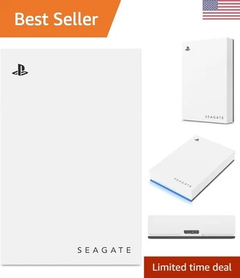 Officially Licensed 5 TB External Hard Drive for PlayStation - Instant Setup - Image 1 of 4