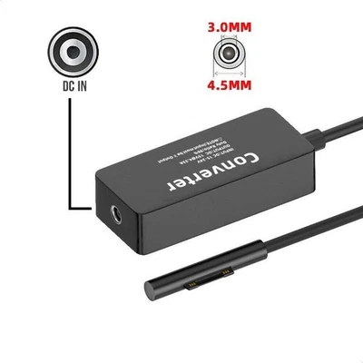 Charger Adapter Cable Cord 15V 65W for Microsoft Surface Pro X 9 8 7 6 5 4 3] - Image 1 of 4