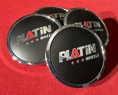 🟢 4x Original Platin Felgendeckel / Nabendeckel / Felgenkappen 69mm NEU 🟢 - Bild 1 von 4