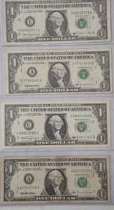 Lot of 4 WEB Notes 1988 A and 1995 For One Money With A Mule Note In The Group - Picture 1 of 10