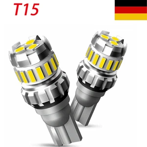 2x Set T15 921 955 W16W Canbus LED Rücklicht Bremslicht Birne 6500K 2400LM RRDE - Bild 1 von 9