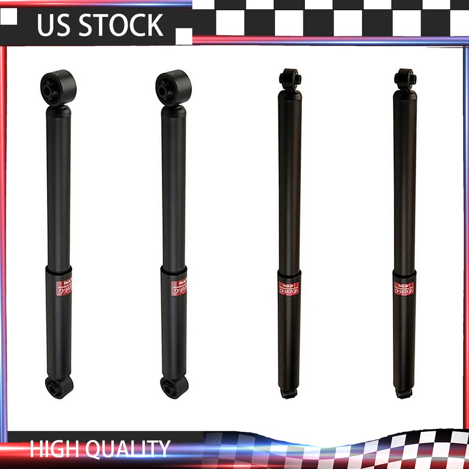 Conjunto de amortiguador de puntal delantero trasero KYB para Ford F-250 1987-1998 4x4 Foto 1 de 4