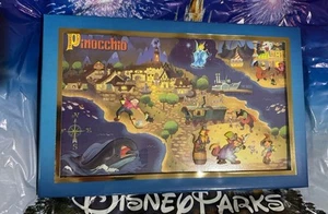 D23 Expo 2024 MOG Exclusive Disney Map Pinocchio Pin Box Set 400 Maps - Picture 1 of 2