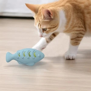 Cat Feeding Toy that Mimics Fish Design for Enhanced Engagement During Playtime - Photo 1/15