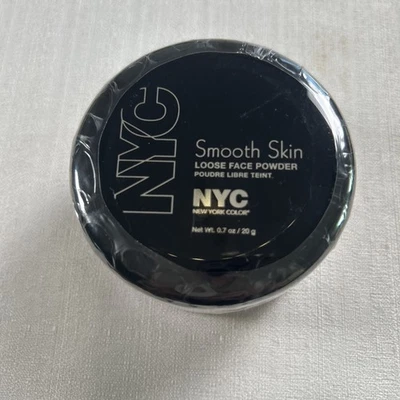 Polvo facial suelto piel suave NYC 741A translúcido 0,7 oz, 20 g sellado Foto 1 de 2