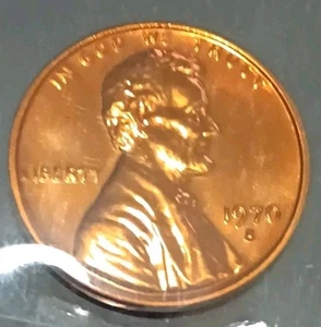 1970 S Proof Small Date RD Lincoln Cent / Penny - Picture 1 of 5