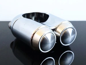 LENKERSCHALTER / Dual-Micro-Taster chrom - Bild 1 von 5