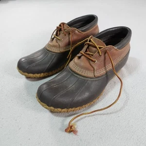 LL Bean Bean Boots Shoes Mens Size 11 Leather Rubber Duck Hunting Outdoor USA - Picture 1 of 22