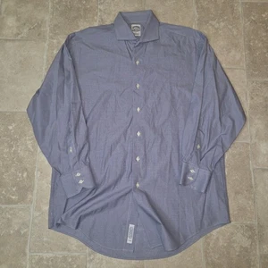 Brooks Brothers Italian Woven Button Up Shirt Made In The USA Men's 16 - Picture 1 of 9