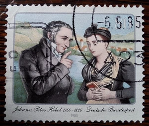 * 1985, BRD, Mi Nr. 1246, Johann Peter Hebel, Heimatdichter, gest. - Bild 1 von 1