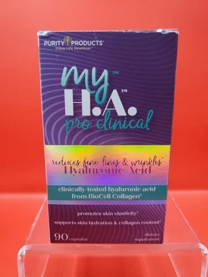 Purity Products My H.A. Colágeno biocelular ácido hialurónico Pro Clinical 90 cápsulas Foto 1 de 4