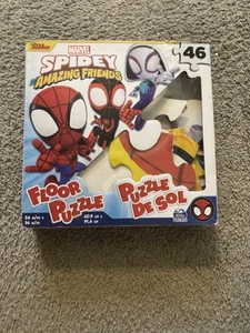 Marvel Spiderman Spidey Amazing Friends Floor Puzzle 46 Large Piece 24 x 36 NIB - Picture 1 of 3