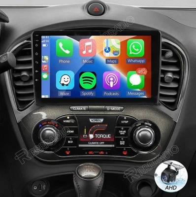 Autoradio Für Nissan Juke F15 2010-2018 Carplay Android 15 GPS Navi WiFi +Kamera - Bild 1 von 4