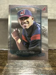 Vtg 2000 Bowman Chrome #198 C.C. SABATHIA RC Indians Yankees CC ‘25 MLB HOF NM/M - Picture 1 of 3