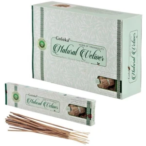 INCENSO GOLOKA NATURAL VETIVER 12 Confezione da 15 gr. Tot 180 gr - Foto 1 di 2