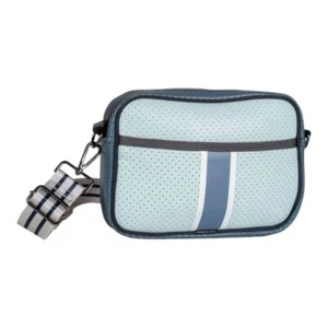 Haute Shore Drew Azure Blue Neoprene Crossbody Bag - Picture 1 of 8