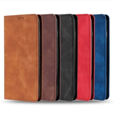 Genuine Leather Case Cover For iPhone 6 8 X XR 11 Pro 12 13 14 15 16E 17 Pro Max - Image 1 of 4