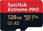 Sandisk - Microsdxc Extreme Pro - 128Gb 200Mb/S A2 C10 V30 Uhs-I ACC NEW