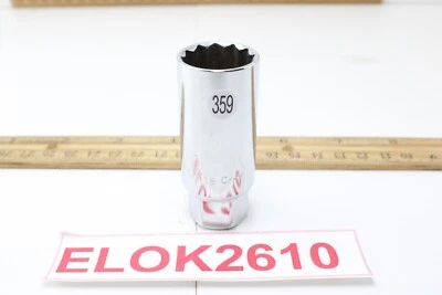 Soquete de vela de ignição MasterCraft Pro 13/16" 3/8" unidade 12 pontos SAE cromado - Imagem 1 de 4