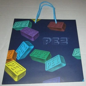 PEZ ~ BOLSA DE COMPRAS DE PAPEL ~ CARAMELOS VINTAGE ~ 12" X 12" X 4" - Imagen 1 de 1