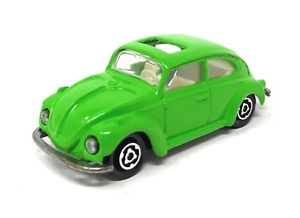 Majorette no 203 Volkswagen VW 1302 green. Vintage. Made in France. metal 1/60 - Picture 1 of 3
