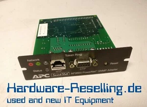 APC AP9603 Réseau Token Anneau Smart Fente Powernet Snmp Adaptateur Ethernet - Photo 1/1
