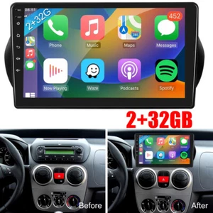 Radio de coche GPS para Fiat Fiorino Qubo Citroen Nemo 2008-2017 Android 13 - Imagen 1 de 23