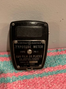 Photography Exposure Meter-Vintage General Electric PR-1 Good Condition - Picture 1 of 5