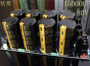 8 * 80V 15000UF Capacitors Soldered Schottky Rectifier Filter Power Board - Picture 1 of 5