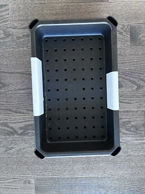 IKEA New In Box VESKENShelf unit, black, 14 1/2x9 1/8x39 5/8 " - Image 1 of 4