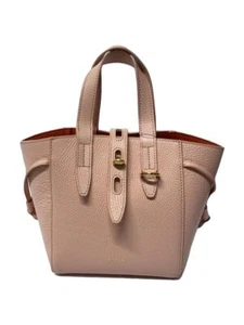 Bolso de Mano FURLA NET MINI CUERO BIDIRECCIONAL Rosa Usado - Imagen 1 de 7