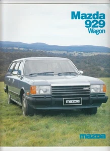 1986 MAZDA 929 LA4 WAGON 6p Australian Brochure - Picture 1 of 3