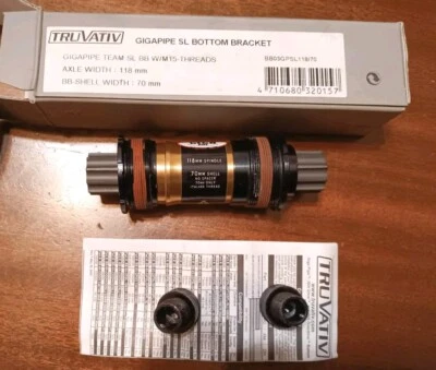 NOS Truvativ Gigapipe Team SL Italian Thread 70 X 118 - Image 1 of 4