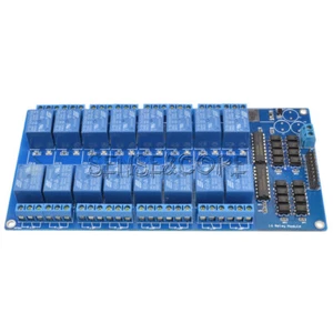 16 Channel 5V 10A Relay Shield Module with optocoupler For Arduino Neu - Bild 1 von 4