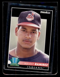 1992 Pinnacle #295 Manny Ramirez RC (ref 226915) - Picture 1 of 2