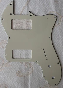 Pick Fender 72 Telecaster Thinline TV Jones Guitar Pickguard,Vintage Yellow - Picture 1 of 7