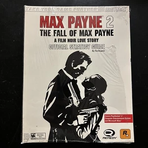 Max Payne 2: The Fall of Max Payne BradyGames Official Strategy Guide New - Picture 1 of 8