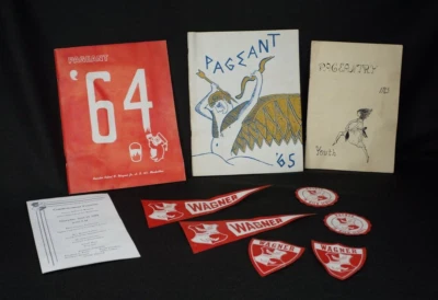 Rare Historical Lot WAGNER JUNIOR HIGH SCHOOL JHS 167 NYC New York 1964 & 65 - Image 1 of 4