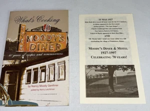What's Cooking Moody's Diner 60 Years Of Recipes & Reminiscences Waldoboro Maine - Picture 1 of 8