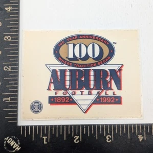 Alabama Football 100 Jahre Sticker 1892-1992 Century of Champions Decal - Bild 1 von 2