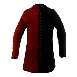 Double Color Medieval Thick Padded Gambeson Coat Costume Dress Armour SCA Cotton - Picture 1 of 1