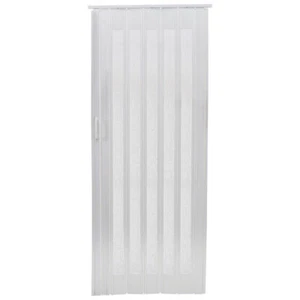 6/10mm Internal Folding Door PVC Sliding Panel Accordion Concertina Room Divider - Picture 1 of 52