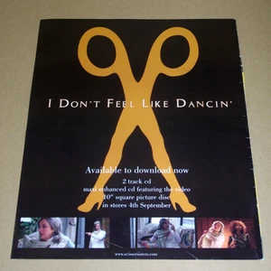 SCISSOR SISTERS - I DON'T FEEL LIKE DANCING - ORIGINAL magazine advert 2006 - Bild 1 von 1