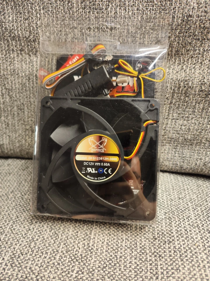 ScThe Schwerlast Lüfter DFS123812H - 3000 DC12V Neu In Ovp - Bild 1 von 1