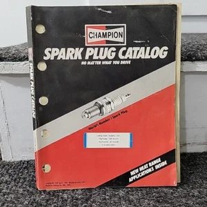 Vintage Champion Spark Plug Catalog: No 500 1991 With 1993 Price Sheet - Picture 1 of 7